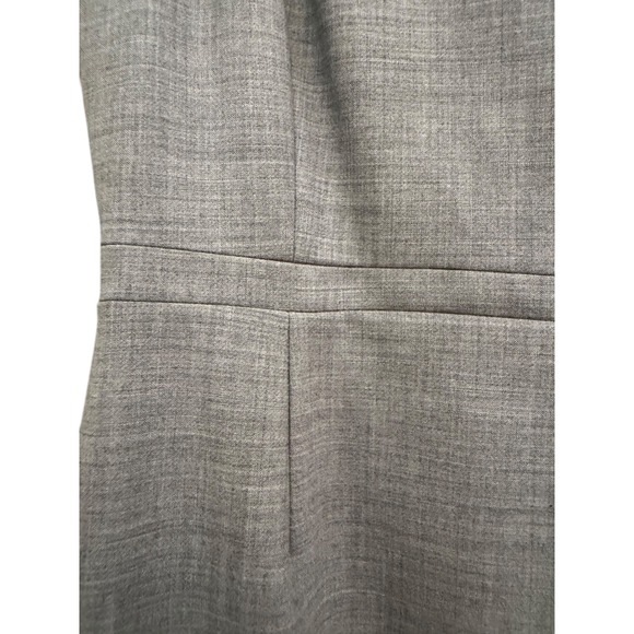 Brooks Brothers Gray Pencil Business Stripped-Lining Wool Blend Dress Sz 2 - Picture 15 of 15